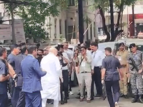 अमित शाह ने सूरत में इस्कॉन मंदिर की आधारशिला रखी:  राजकोट में सहकारी समितियों की आम बैठक में शामिल हुए – Gujarat News