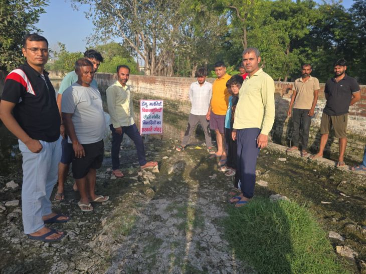 Dirty water in Meham poses threat of diseases | महम में गंदे पानी से ...