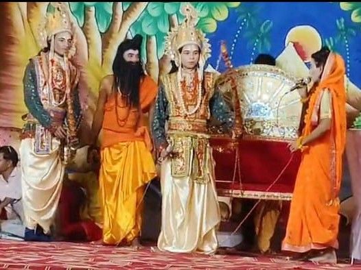 Third day of Ramlila at Daneshwar Temple in Maharajganj | महराजगंज में ...