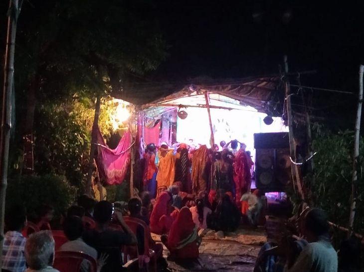 The court of Goddess Durga in Sonbarsa | सोनबरसा में माता दुर्गा का ...
