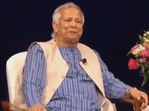 India Vs Bangladesh; Muhammad Yunus Talibani | Sheikh Hasina | यूनुस बोले- अभी भारत और बांग्लादेश के बीच समस्याएं हैं: वो हमारे खिलाफ फेक न्यूज फैलाते; मुझे तालिबानी की तरह दिखाते