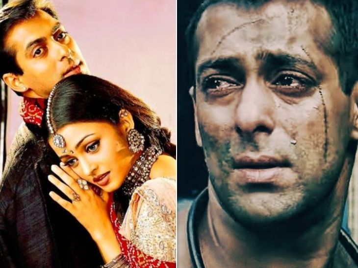 Salman used to cry remembering Aishwarya after the breakup in tere naam movie set, revealed sameer anjana | ऐश्वर्या की याद में रोते थे सलमान खान: तेरे नाम के सेट पर हिमेश से बार-बार सुनते थे गाना, रोकर देते थे शॉट, लिरिसिस्ट ने सुनाया किस्सा