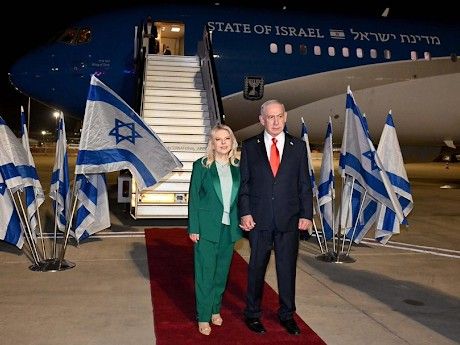 नेतन्याहू गिरफ्तारी से बचने के लिए रास्ता बदलकर न्यूयॉर्क पहुंचे:600KM एक्स्ट्रा ट्रैवल किया, 13 घंटे ज्यादा लगे; आज UN में भाषण देंगे