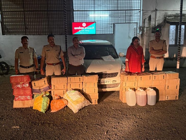 Sagar Excise Department seizes 455 litres of illicit liquor | सागौर ...