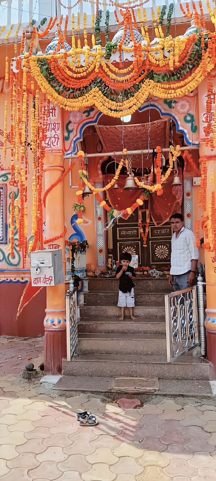 The doors of Ashapuri temple open once a year on Ashtami. | साल में एक ...