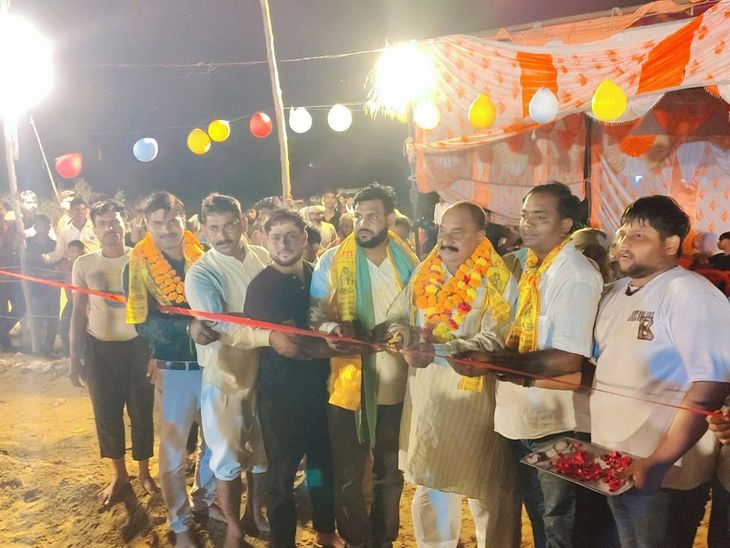 BJP leader inaugurated Kabaddi match