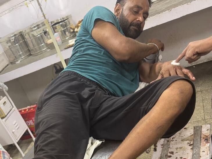 जगराओं में मोगा रोड ढाबे पर फायरिंग:  बहस के बाद युवक की टांग में मारी गोली, आरोपी फरार; DSP बोले- सख्त कार्रवाई करेंगे – Jagraon News