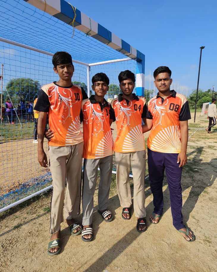 Four students of Rampuria selected for state level handball competition ...