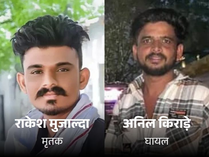 Manawar road accident, youth and bull killed