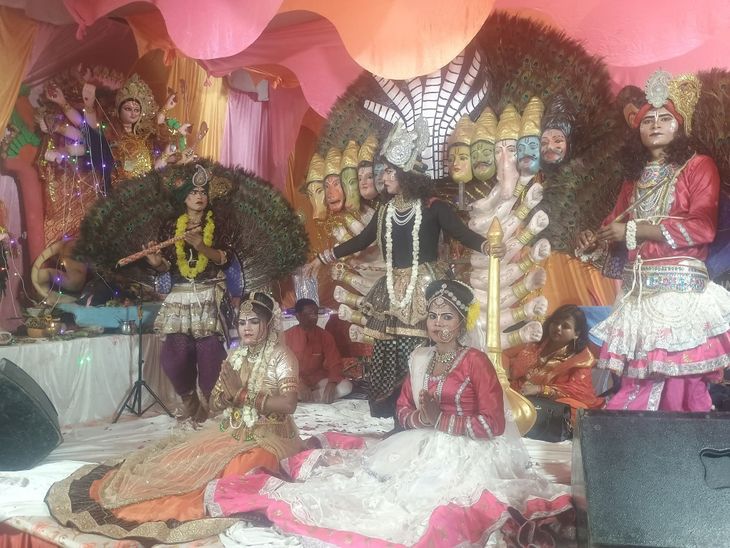 Navratri Jagran in Rahimpur village | रहीमापुर गांव में नवरात्रि जागरण ...