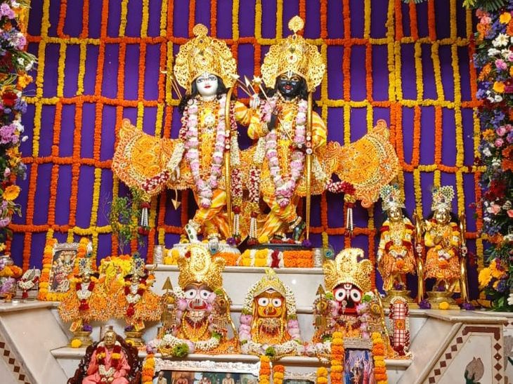Celebration of Vijayadashami festival at Gupt Vrindavan Dham