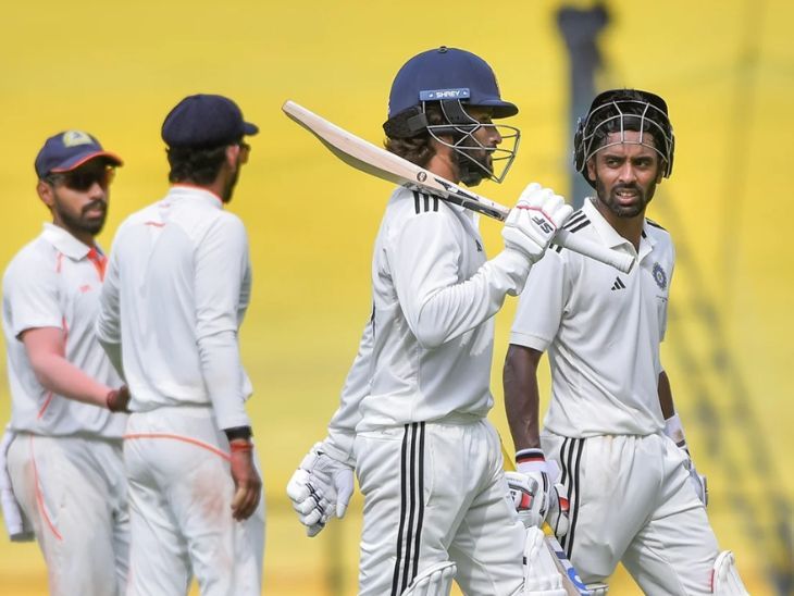 Irani Cup 2025 Day 3 Update; Vidarbha Vs Rest of India | Cricket | ईरानी कप- विदर्भ ने 224 रन की बढ़त बनाई: पहली पारी में रेस्ट ऑफ इंडिया 214 पर ऑलआउट; पाटीदार की हाफ सेंचुरी