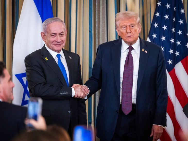Israel Gaza War Ceasefire; Benjamin Netanyahu Donald Trump | Hamas | हमास इजराइली बंधक रिहा करने को तैयार: ​​​​​​​ट्रम्प के सीजफायर प्लान के कुछ पॉइंट पर सहमत हुआ; गाजा पट्टी का प्रशासन सौंपने को भी राजी