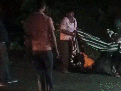 Trailer overturned in Koderma valley, driver died | कोडरमा घाटी में ...