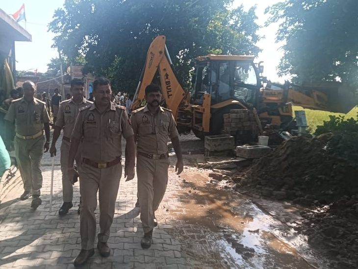 Three bighas of pond land in Usrahar freed from encroachment