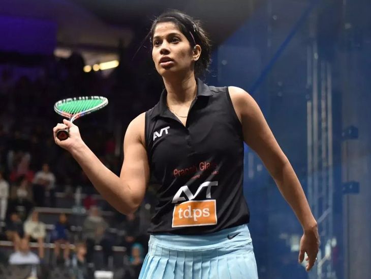 Joshna Chinappa wins 11th Professional Squash Association title | जोशना चिनप्पा ने 11वां प्रोफेशनल स्क्वॉश एसोसिएशन टाइटल जीता: मिस्र की हाया अली को 11-5, 11-9, 6-11, 11-8 हराया