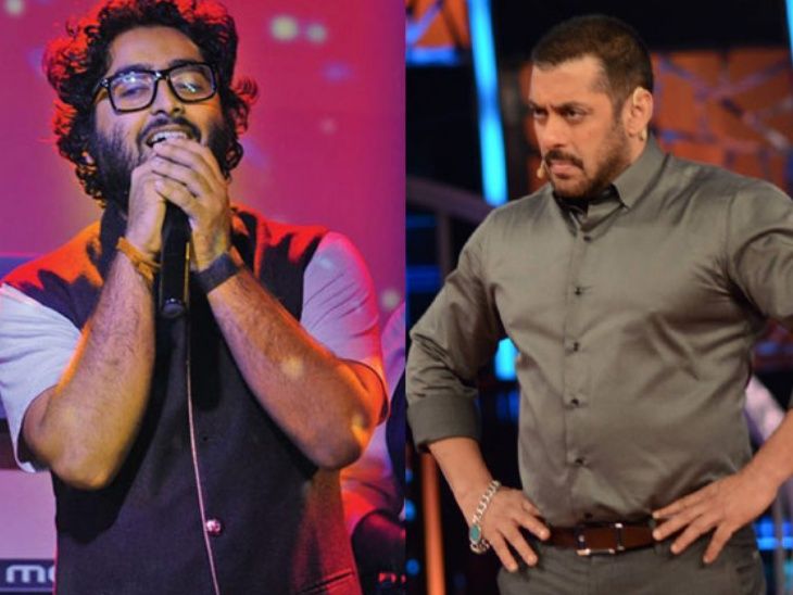 Salman Khan and Arijit Singh reconcile after long fight in award show, will work together soon | सलमान खान- अरिजीत सिंह के बीच हुई सुलह: एक्टर ने मानी गलती, कहा- मेरी तरफ से गलतफहमी हुई, जल्द करेंगे साथ काम; मंच पर हुआ था झगड़ा