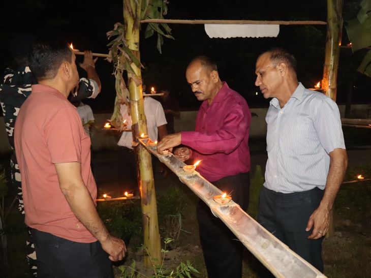 Diwali celebrated at Raxaul Headquarters of SSB 47th Battalion