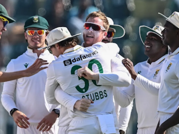 Pakistan Vs South Africa 2nd Test 2025 Update; Babar Azam | Shaheen Afridi | साउथ अफ्रीका ने पाकिस्तान को 8 विकेट से हराया: टेस्ट सीरीज 1-1 से बराबर; महाराज बने मैन ऑफ द मैच, मुथुस्वामी प्लेयर ऑफ सीरीज