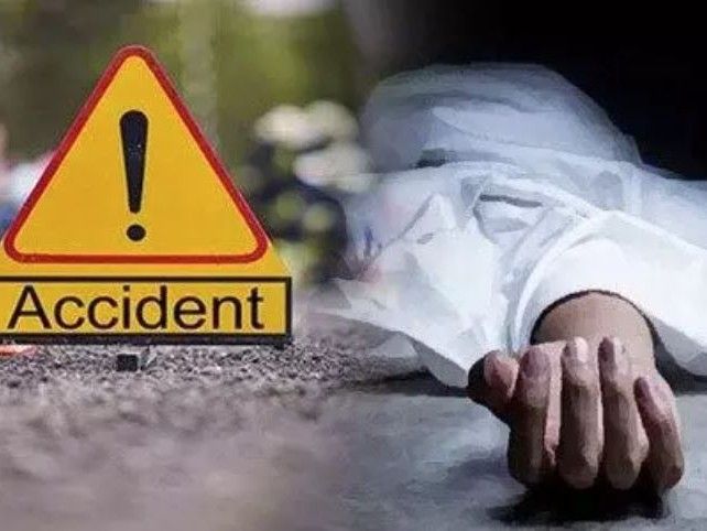 A cook riding a scooter in Lucknow died after colliding with a cow.