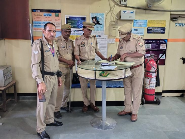 Ramraj police conduct security checks at banks