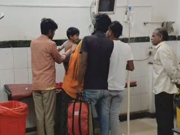 3-year-old Riya in Pali, Rajasthan suffered burns from hot water