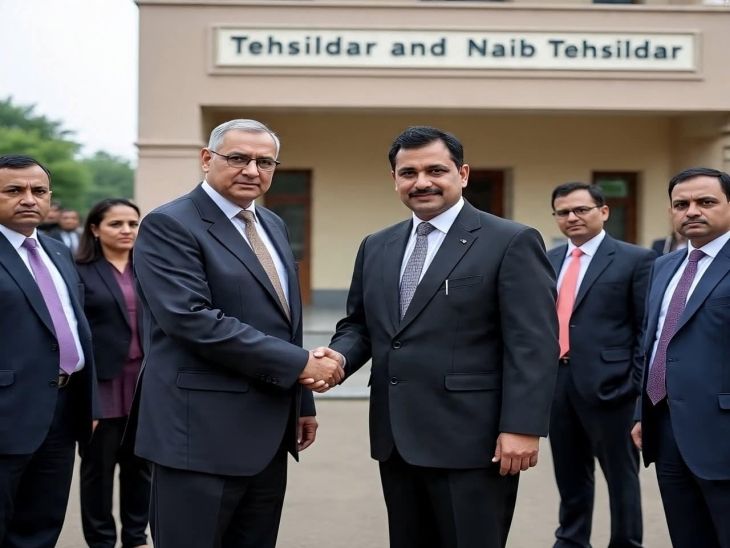 2 Tehsildars and 3 Naib Tehsildars of Barmer transferred | बाड़मेर के 2 तहसीलदार व 3 नायब तहसीलदार के तबादले: अमीन खान बाड़मेर ग्रामीण, चुतर सिंह होंगे शिव तहसीलदार, धनाऊ, बिशाला नायब तहसीलदार बदलें – Barmer News 2 Tehsildars and 3 Naib Tehsildars of Barmer transferred | बाड़मेर के 2 तहसीलदार व 3 नायब तहसीलदार के तबादले: अमीन खान बाड़मेर ग्रामीण, चुतर सिंह होंगे शिव तहसीलदार, धनाऊ, बिशाला नायब तहसीलदार बदलें – Barmer News