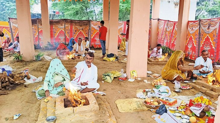 The story of the birth of Shukdev and Narada Muni is narrated in the ...