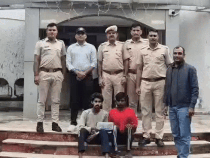 देसी पिस्टल के साथ 2 बदमाश गिरफ्तार:  लूट और अवैध वसूली की फिराक में थे, डीएसटी और प्रतापनगर पुलिस की कार्रवाई – Udaipur News