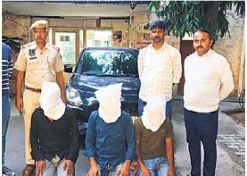 The bike used in the crime was recovered. | बिजनेस का झांसा दे युवक का अपहरण: वारदात के लिए काम में ली गई बाइक बरामद की, 3 बदमाश भी पकड़ में – Jaipur News The bike used in the crime was recovered. | बिजनेस का झांसा दे युवक का अपहरण: वारदात के लिए काम में ली गई बाइक बरामद की, 3 बदमाश भी पकड़ में – Jaipur News