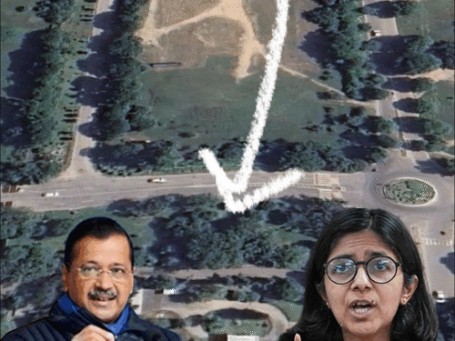 स्वाति मालीवाल का दावा-केजरीवाल को चंडीगढ़ में कोठी मिली:फोटो शेयर कर लिखा- दिल्ली से भी शानदार शीश महल बनवाया, AAP नेता ने नकारा- INA NEWS