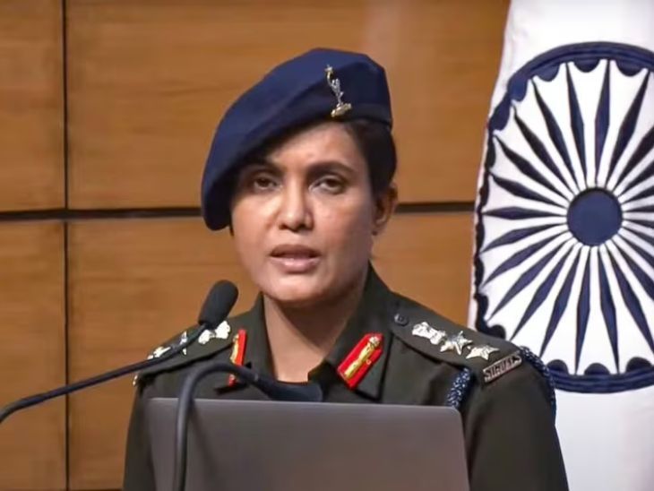 कर्नल सोफिया बोलीं-ऑपरेशन सिंदूर ने युद्ध में नई रणनीति दिखाई:  पाकिस्तान की तरफ से इन्फॉर्मेशन वारफेयर हुई, युवा सतर्क रहें और डिजिटल लिटरेसी बढ़ाएं