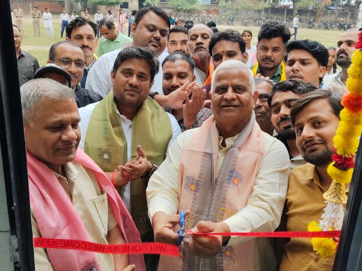 Ministry of Skill Development sent Kaushal Rath to Baldev in Mathura