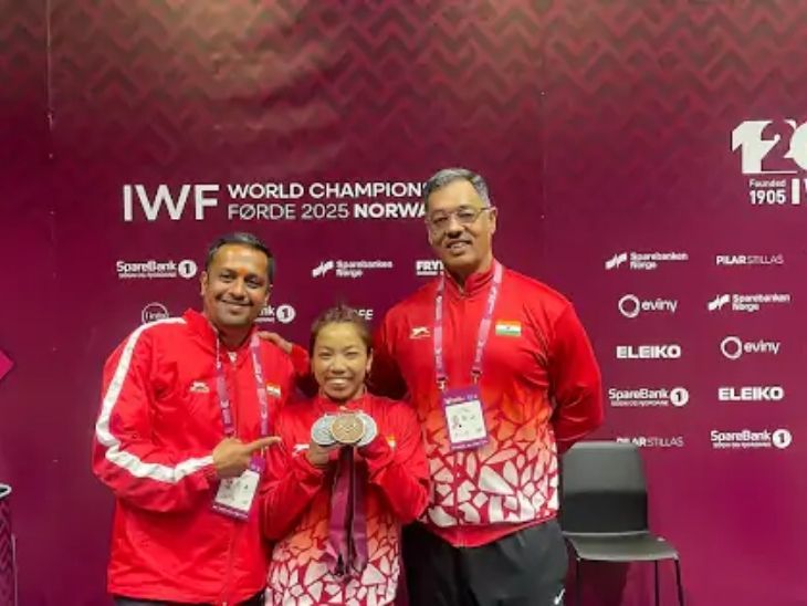 मीराबाई को नई कैटेगरी में 'मैच' का सामना: 2028 ओलिंपिक की राह पर Mirabai Chanu Olympic Challenge news image