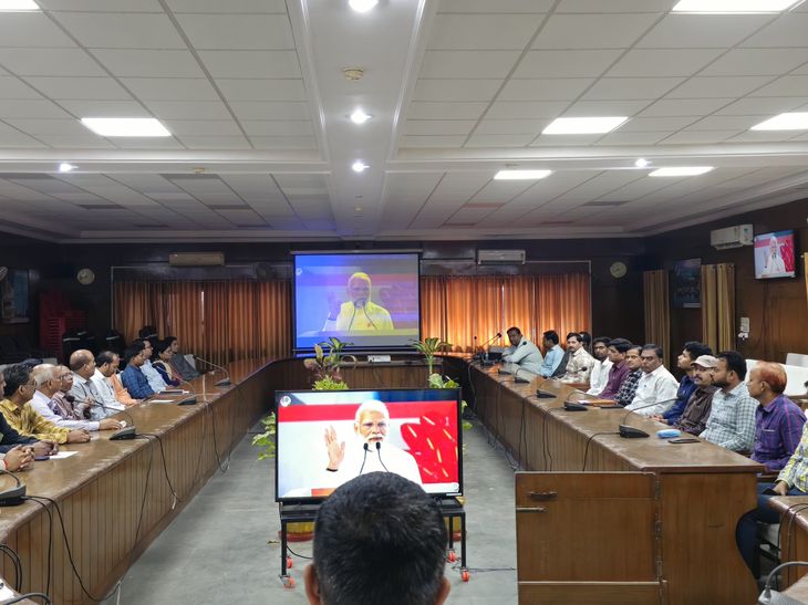 A grand ceremony was held at the Rajput Regimental Centre.