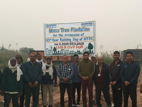 Mass Plantation Drive at Aravali Thermal Power Plant Jhajjar-1500 Trees ...