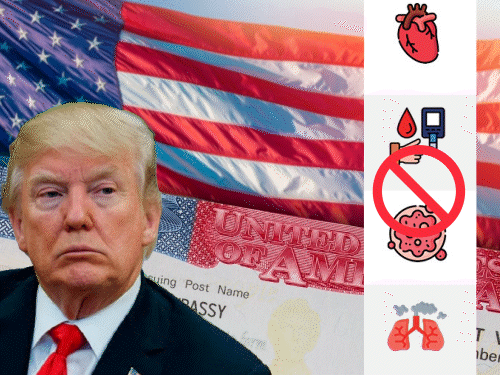 डायबिटीज-मोटापे से जूझ रहे लोगों को अमेरिकी वीजा मिलना मुश्किल:  सरकार पर बोझ कम करना मकसद; हेल्थ, उम्र, फाइनेंशियल स्टेट्स जांचेंगे अधिकारी