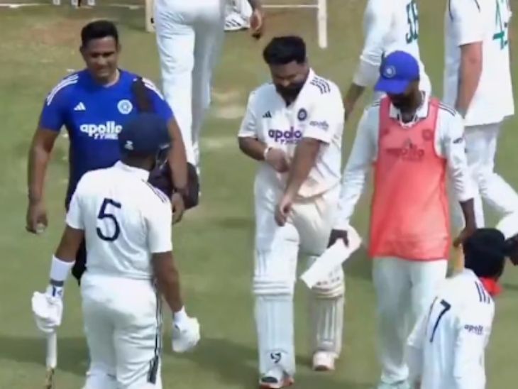 साउथ अफ्रीका-ए के खिलाफ चोटिल होने के बाद पंत ने लिया संन्यास: एहतियात के तौर पर मैदान से हटा दिया गया, वह टेस्ट सीरीज में भारतीय टीम का हिस्सा हैं।