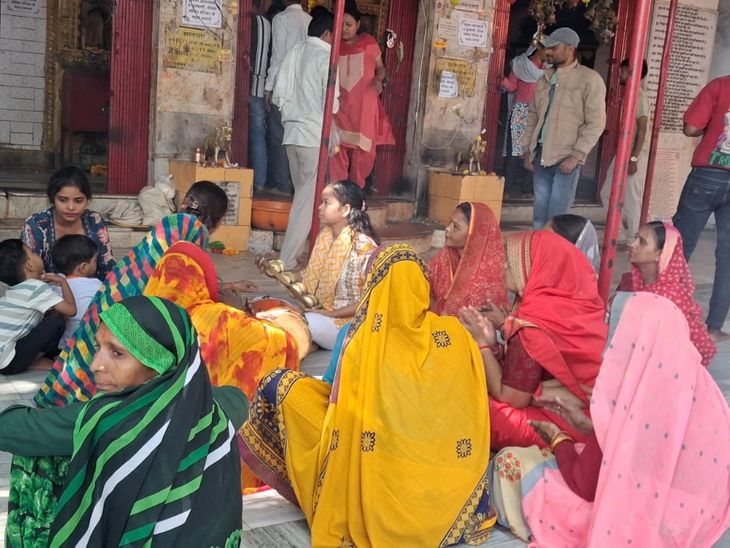 Special worship at Karaundi Mata Temple on Agan Chauth