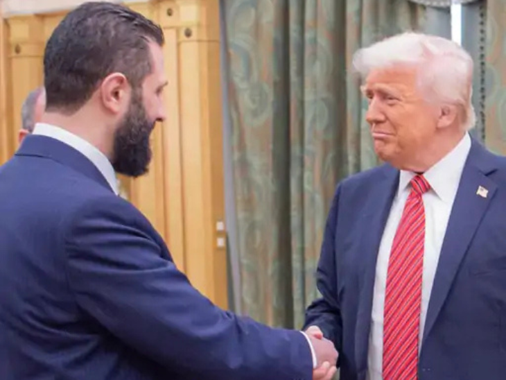 ट्रम्प से मिलेंगे सीरियाई राष्ट्रपति अल-शरा:अमेरिका ने आतंकी माना, सिर पर 84 करोड़ का इनाम था, अब UN ने भी आतंकी का टैग हटाया