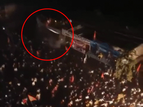 Haryana Dhirendra Krishna Shastri Padyatra LIVE Video Update | Faridabad  News | Bageshwar Dham | हरियाणा में धीरेंद्र शास्त्री की सुरक्षा बढ़ाई:  पदयात्रा में युवक क्रेन ने कुचला, मौत ...