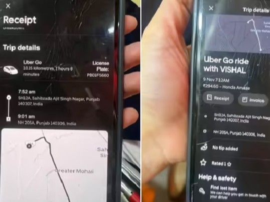 मोहाली में एक्सीडेंट में स्टूडेंट घायल:ड्राइवर ने नहीं की मदद, लोगों ने हॉस्पिटल पहुंचाया, उबर पर भड़की छात्रा की मां- INA NEWS