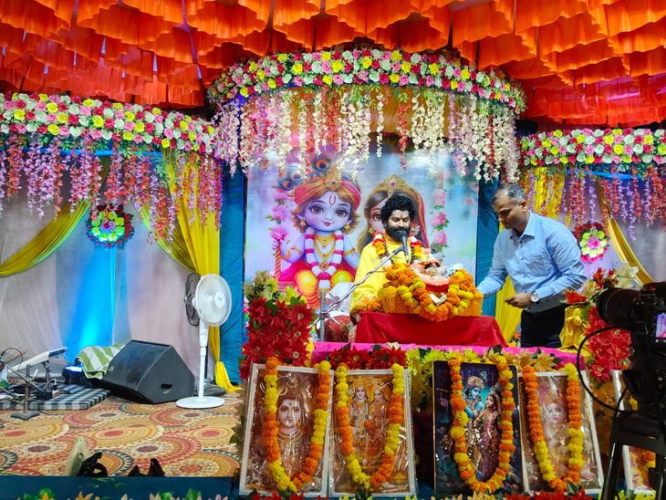 Sri Krishna-Rukmini wedding ceremony concluded, grand tableau taken out ...