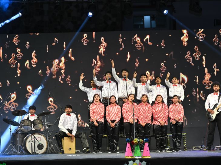 Subodh Public School celebrated its annual function | सुबोध पब्लिक स्कूल का सामूहिक वार्षिकोत्सव मनाया: प्राचीन गौरवशाली और आधुनिक भारत की विकास यात्रा; शंकरा नृत्य ने महादेव के अनंत स्वरूप, प्राचीन ज्ञान को दर्शाया – Jaipur News