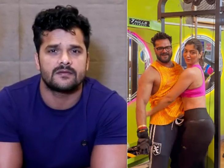 अश्लील वीडियो पर खेसारी लाल यादव की सफाई:​​​​​​​आकांक्षा पुरी के साथ आपत्तिजतक जिम वीडियो पर कहा- एहसास है कि वो गलत था, पत्नी भी नाराज हुई