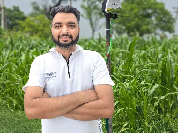 बठिंडा के किसान ने लगाया अपना वैदर सिस्टम:  पंजाब में लगाए 10 यंत्र; किसानों को दे रहे मौसम की सटीक जानकारी – Bathinda News