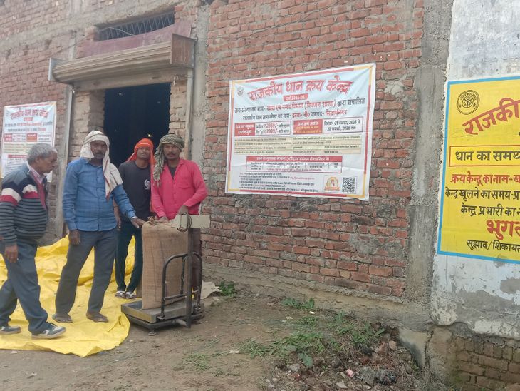 Paddy weighing continues at Itwa purchasing center