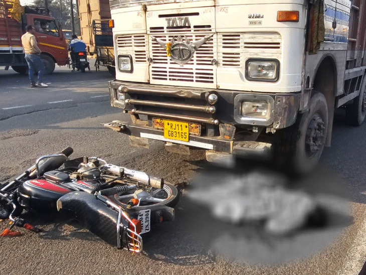 Elderly woman dies after being hit by a speeding truck