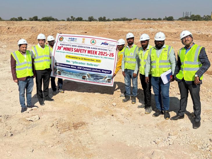 39th Mine Safety Week celebrated at JSW Cement's 3B2 Mines