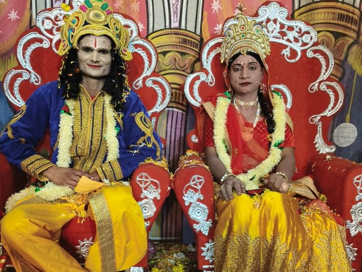 Ramlila concludes in Patna village Atru, Baran | पटना गांव में रामलीला ...
